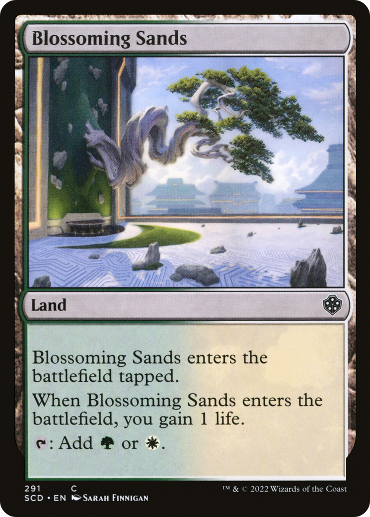 Blossoming Sands [Starter Commander Decks] | Deep Dive Games St. Marys