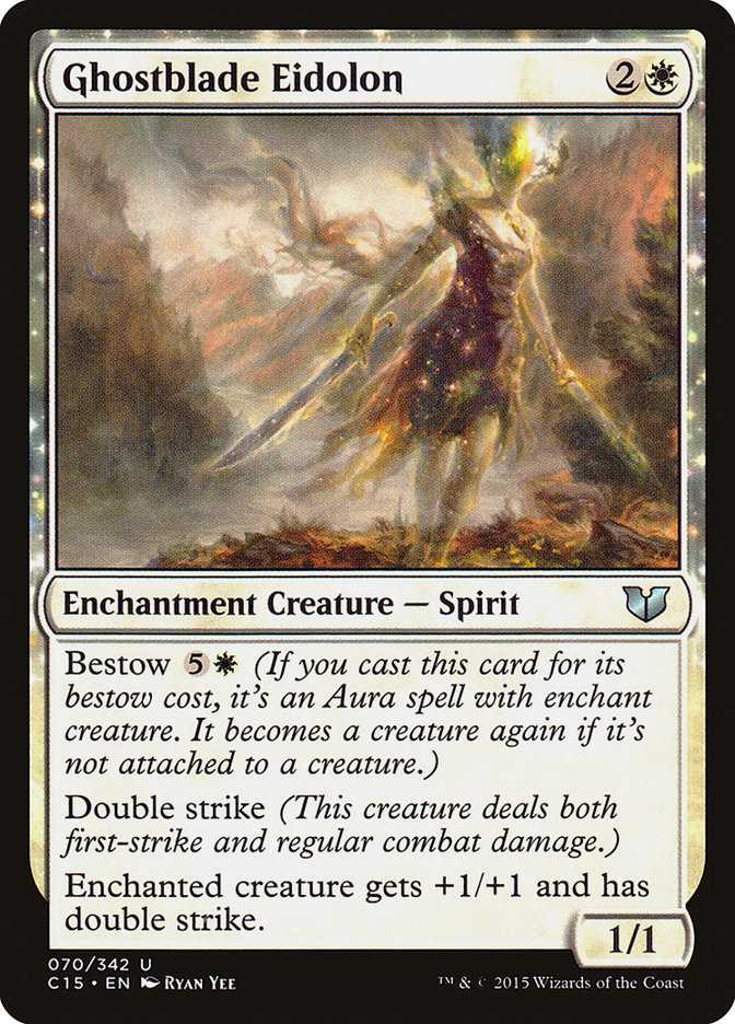 Ghostblade Eidolon [Commander 2015] | Deep Dive Games St. Marys