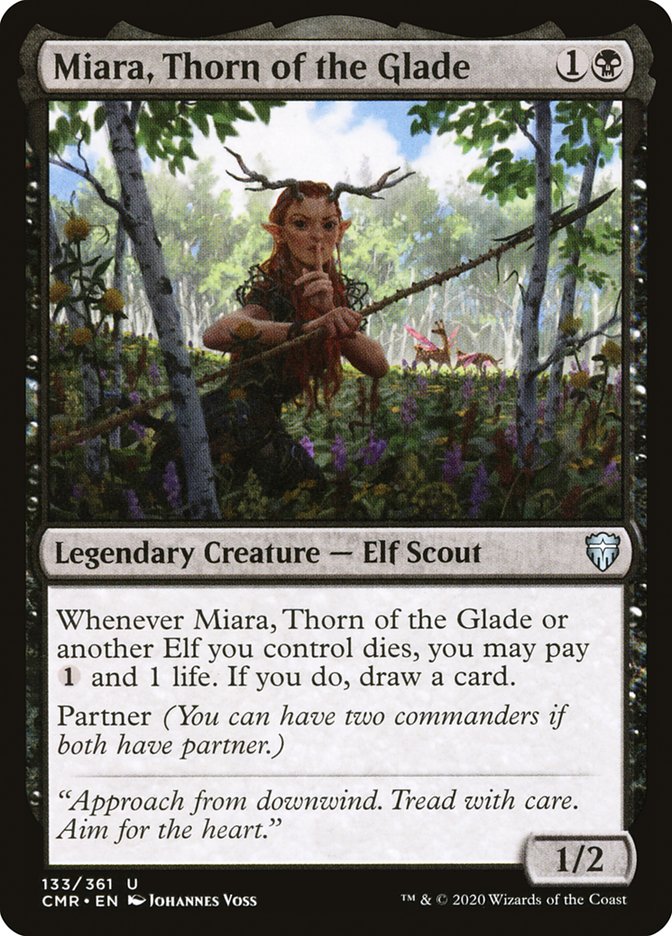 Miara, Thorn of the Glade [Commander Legends] | Deep Dive Games St. Marys