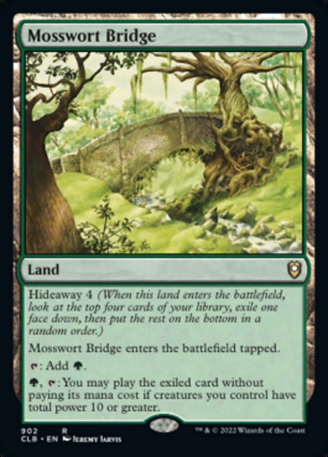 Mosswort Bridge [Commander Legends: Battle for Baldur's Gate] | Deep Dive Games St. Marys