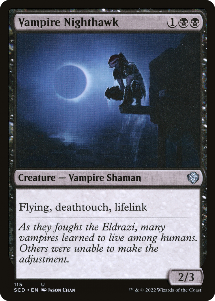 Vampire Nighthawk [Starter Commander Decks] | Deep Dive Games St. Marys