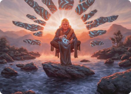 Jadzi, Oracle of Arcavios Art Card [Strixhaven: School of Mages Art Series] | Deep Dive Games St. Marys