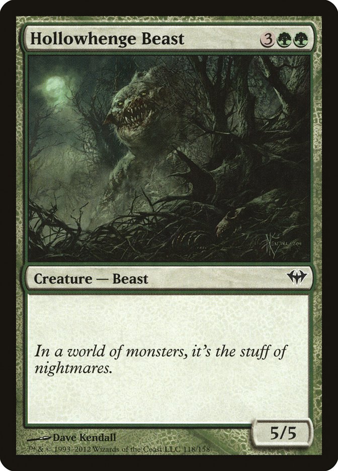 Hollowhenge Beast [Dark Ascension] | Deep Dive Games St. Marys
