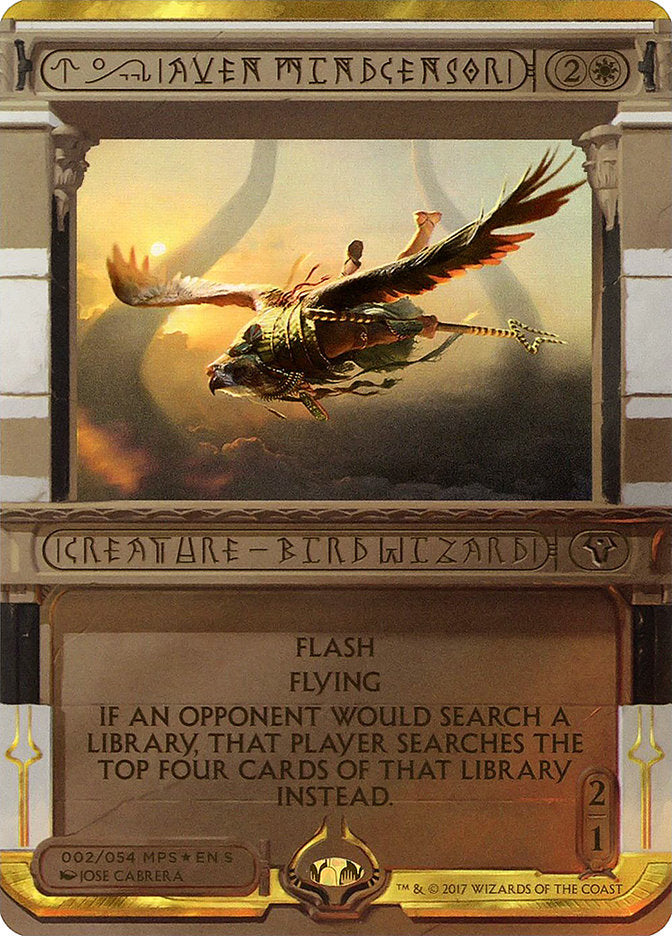 Aven Mindcensor (Invocation) [Amonkhet Invocations] | Deep Dive Games St. Marys