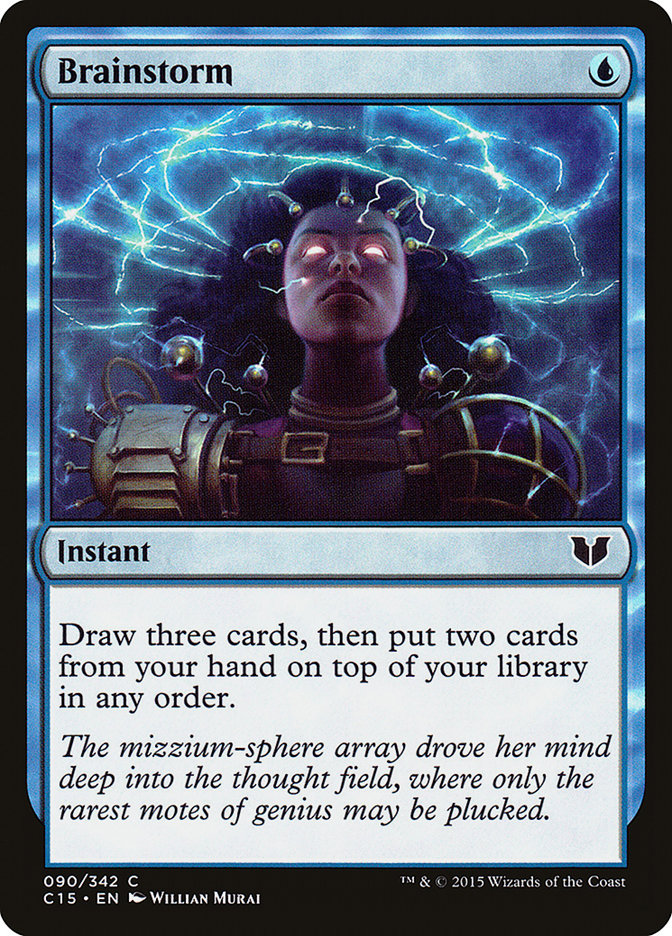 Brainstorm [Commander 2015] | Deep Dive Games St. Marys