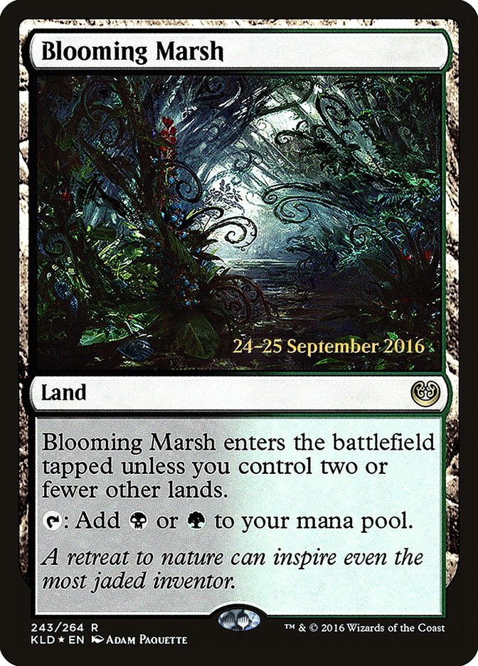 Blooming Marsh [Kaladesh Prerelease Promos] | Deep Dive Games St. Marys