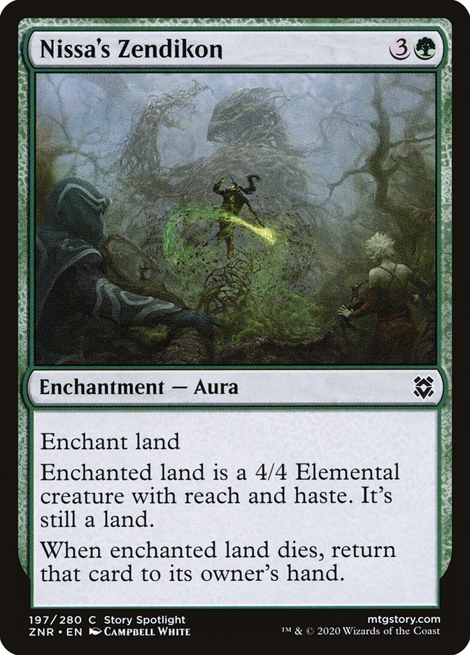 Nissa's Zendikon [Zendikar Rising] | Deep Dive Games St. Marys