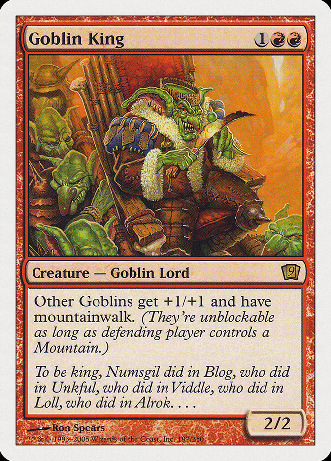 Goblin King [Ninth Edition] | Deep Dive Games St. Marys
