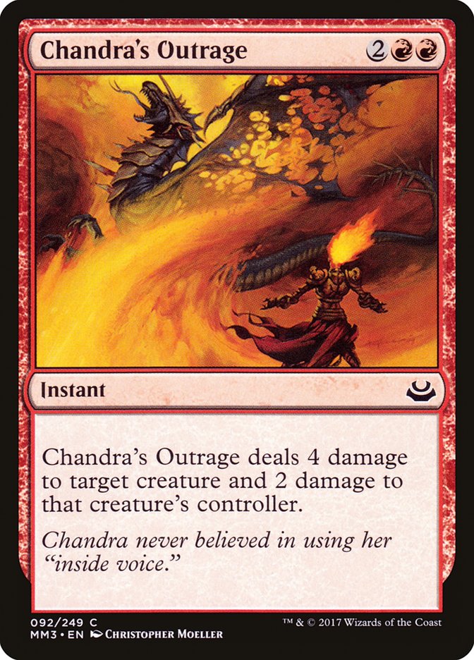 Chandra's Outrage [Modern Masters 2017] | Deep Dive Games St. Marys