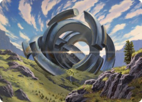 Thran Portal Art Card [Dominaria United Art Series] | Deep Dive Games St. Marys