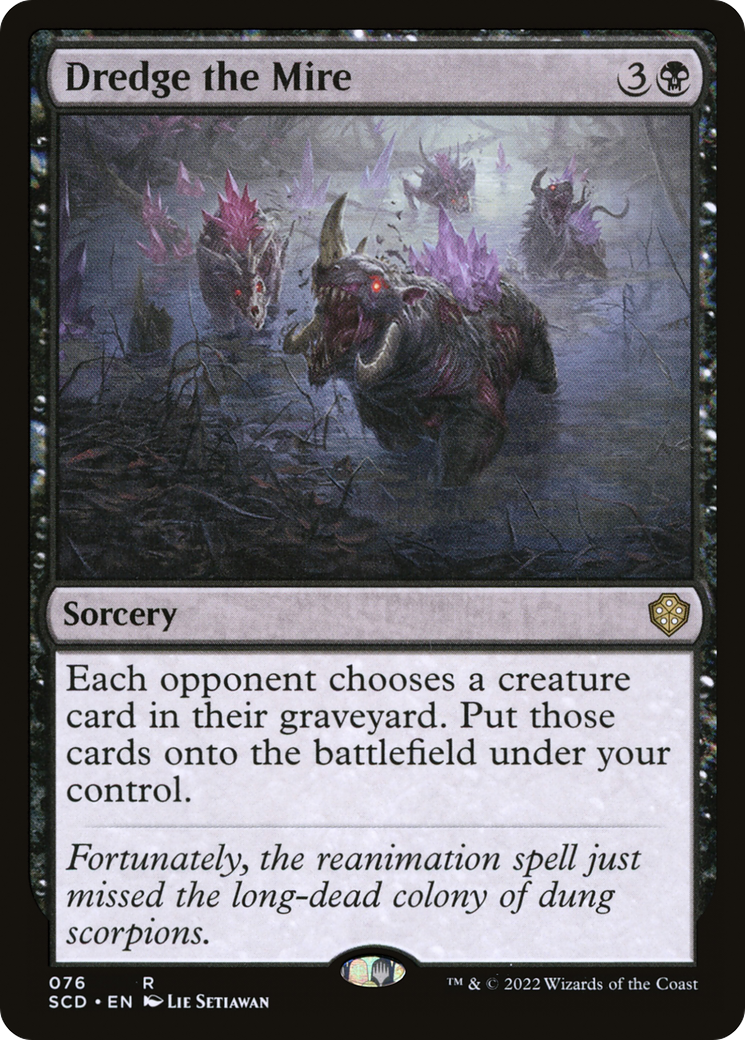Dredge the Mire [Starter Commander Decks] | Deep Dive Games St. Marys
