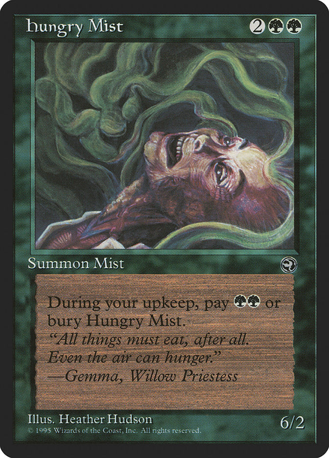 Hungry Mist (Gemma Flavor Text) [Homelands] | Deep Dive Games St. Marys