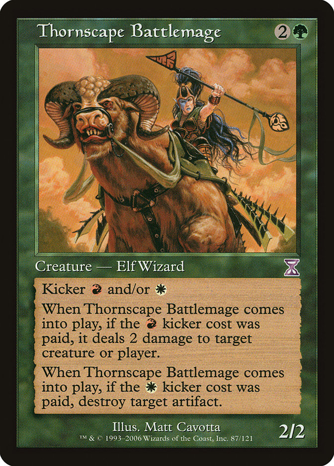 Thornscape Battlemage [Time Spiral Timeshifted] | Deep Dive Games St. Marys