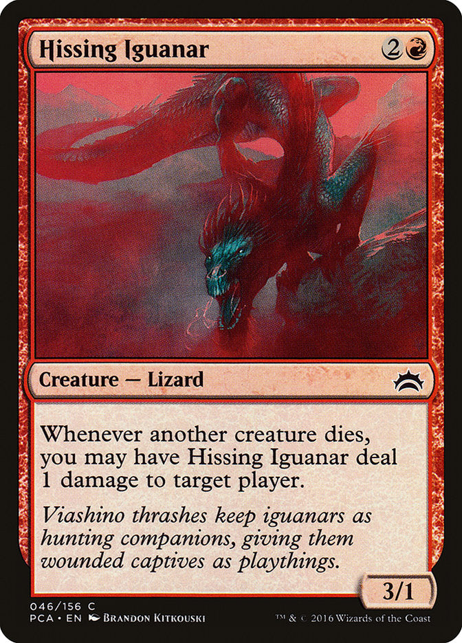 Hissing Iguanar [Planechase Anthology] | Deep Dive Games St. Marys