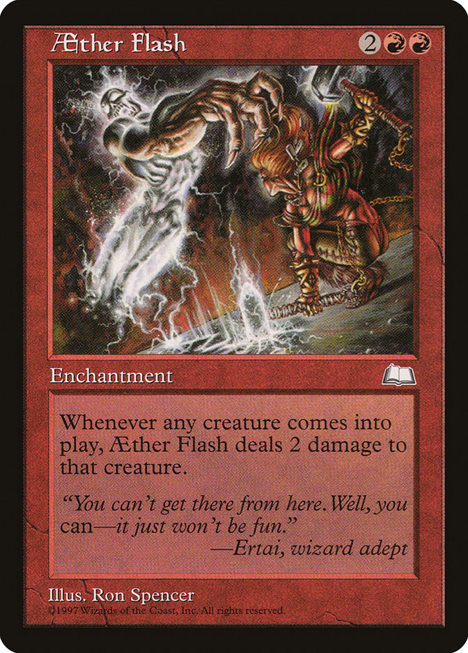 Aether Flash [Weatherlight] | Deep Dive Games St. Marys