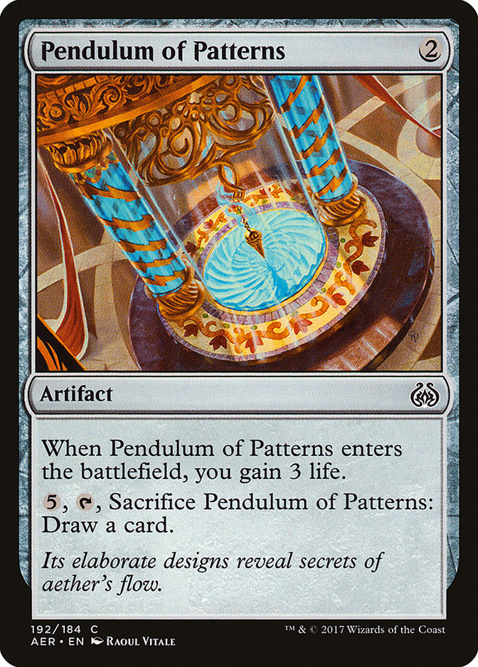 Pendulum of Patterns [Aether Revolt] | Deep Dive Games St. Marys