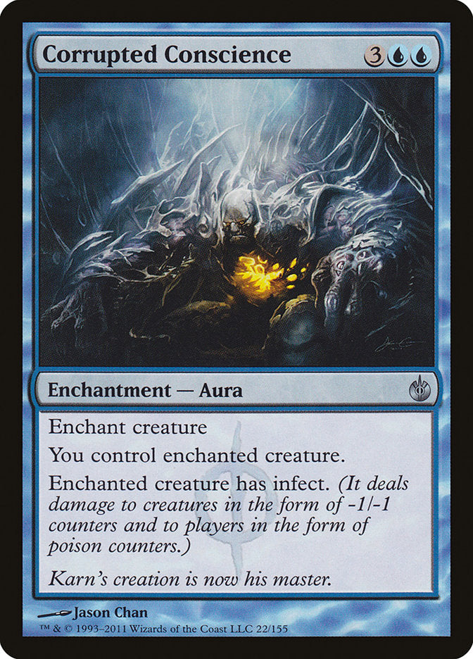 Corrupted Conscience [Mirrodin Besieged] | Deep Dive Games St. Marys