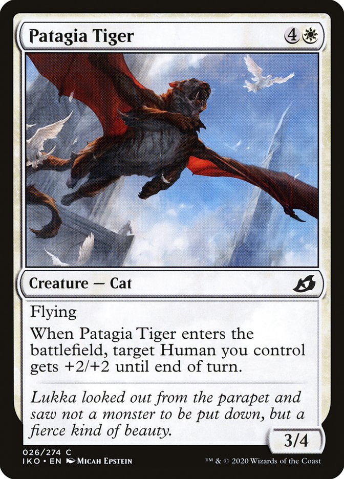 Patagia Tiger [Ikoria: Lair of Behemoths] | Deep Dive Games St. Marys
