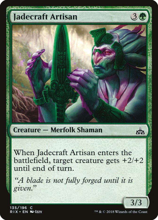 Jadecraft Artisan [Rivals of Ixalan] | Deep Dive Games St. Marys