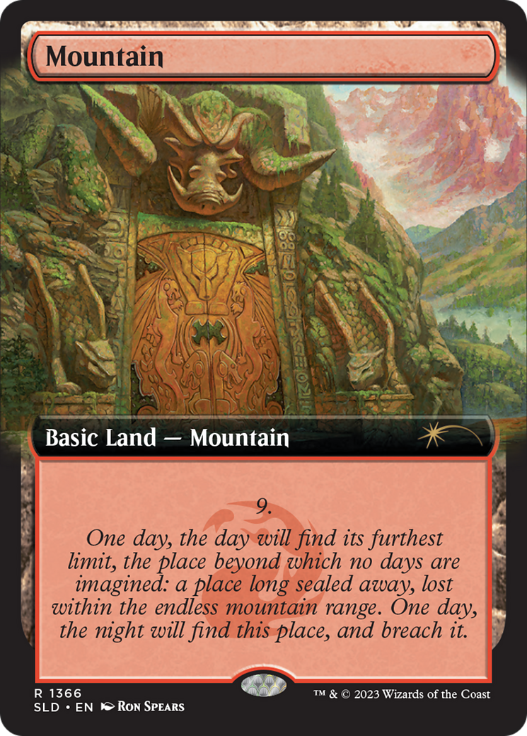 Mountain (1366) [Secret Lair Drop Series] | Deep Dive Games St. Marys