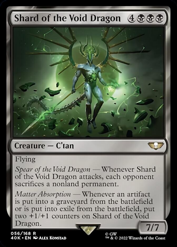 Shard of the Void Dragon (Surge Foil) [Warhammer 40,000] | Deep Dive Games St. Marys