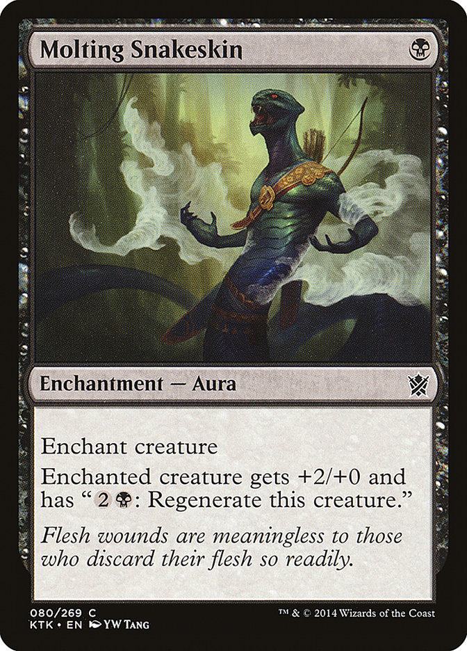 Molting Snakeskin [Khans of Tarkir] | Deep Dive Games St. Marys