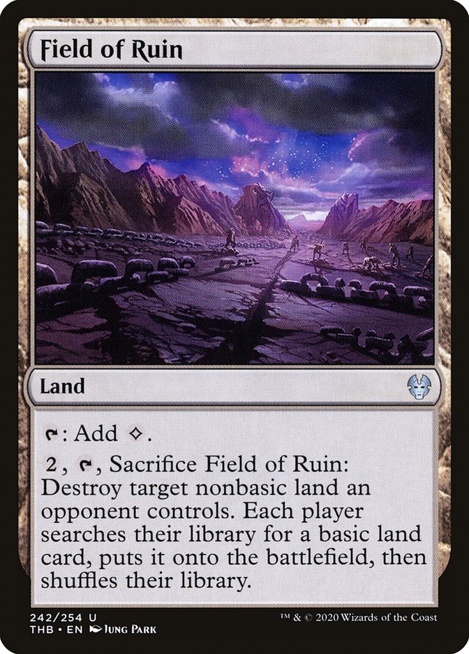 Field of Ruin [Theros Beyond Death] | Deep Dive Games St. Marys