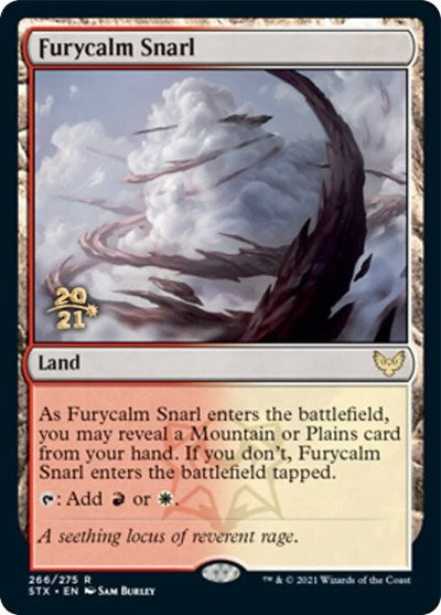 Furycalm Snarl [Strixhaven: School of Mages Prerelease Promos] | Deep Dive Games St. Marys