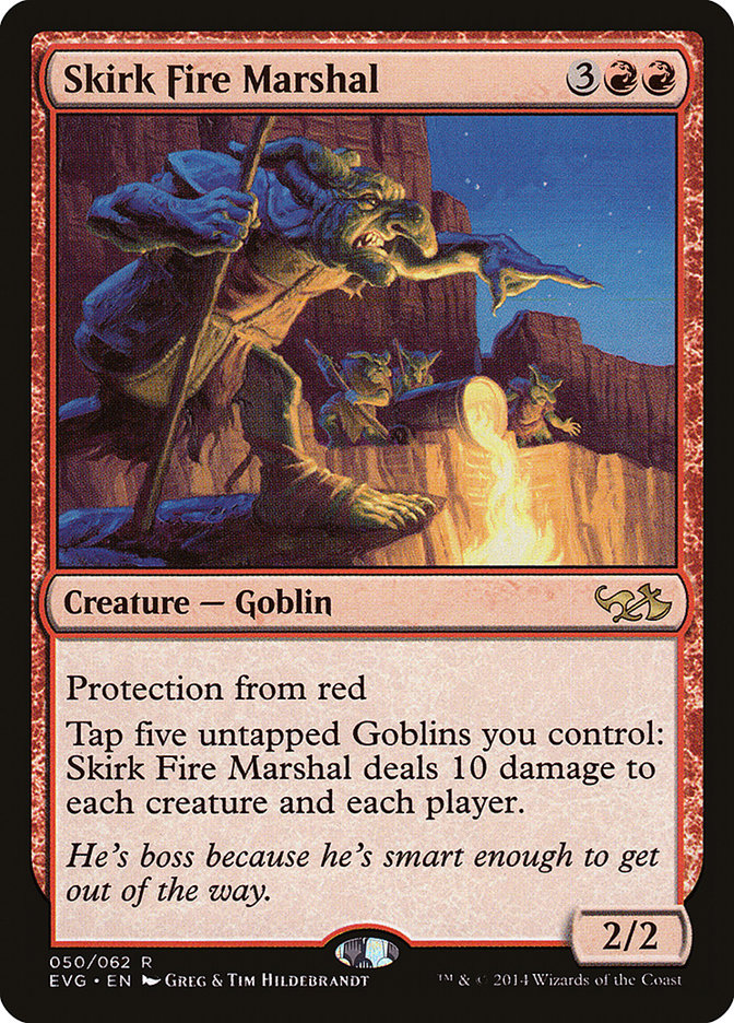Skirk Fire Marshal (Elves vs. Goblins) [Duel Decks Anthology] | Deep Dive Games St. Marys