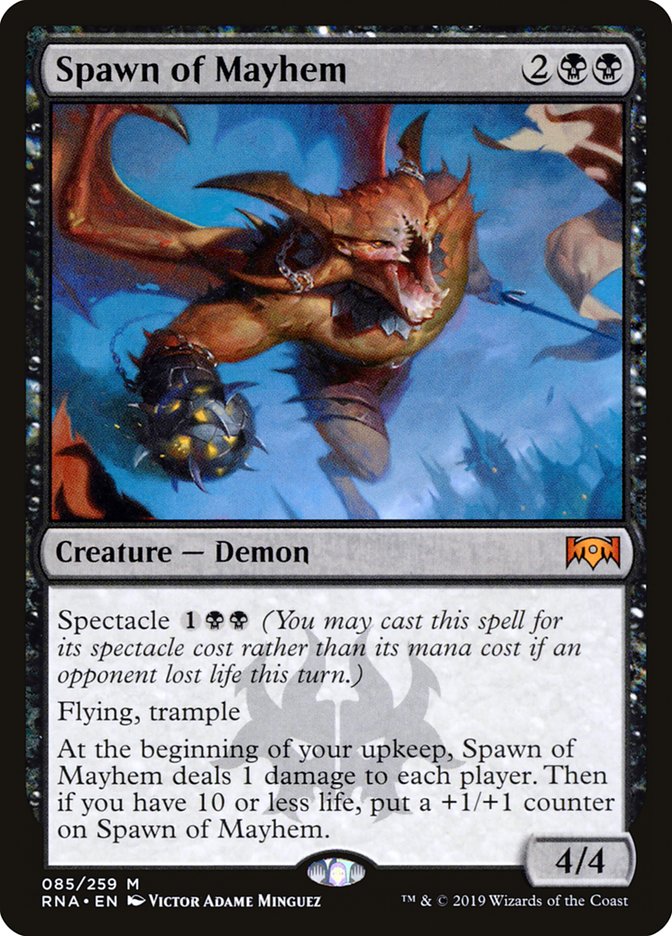 Spawn of Mayhem [Ravnica Allegiance] | Deep Dive Games St. Marys