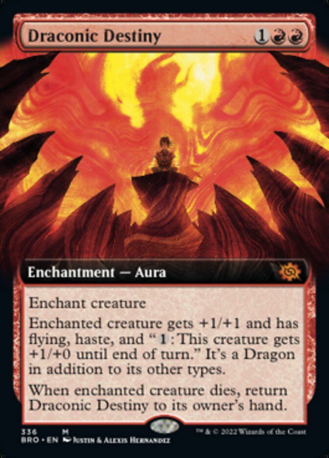 Draconic Destiny (Extended Art) [The Brothers' War] | Deep Dive Games St. Marys