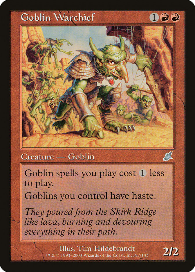 Goblin Warchief [Scourge] | Deep Dive Games St. Marys
