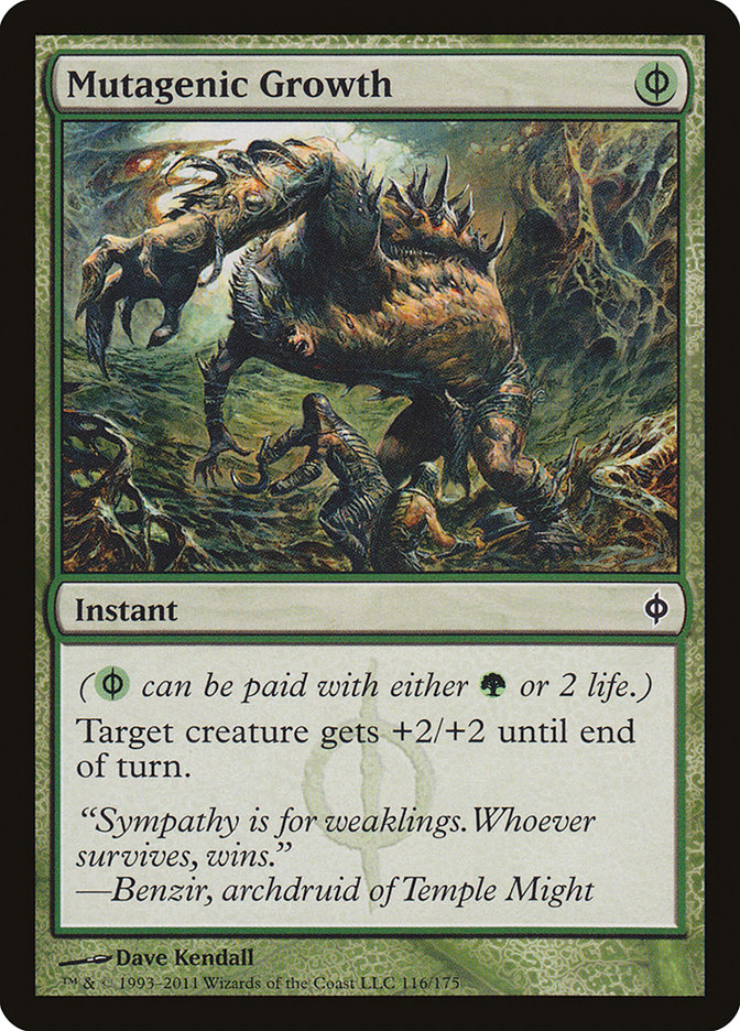 Mutagenic Growth [New Phyrexia] | Deep Dive Games St. Marys