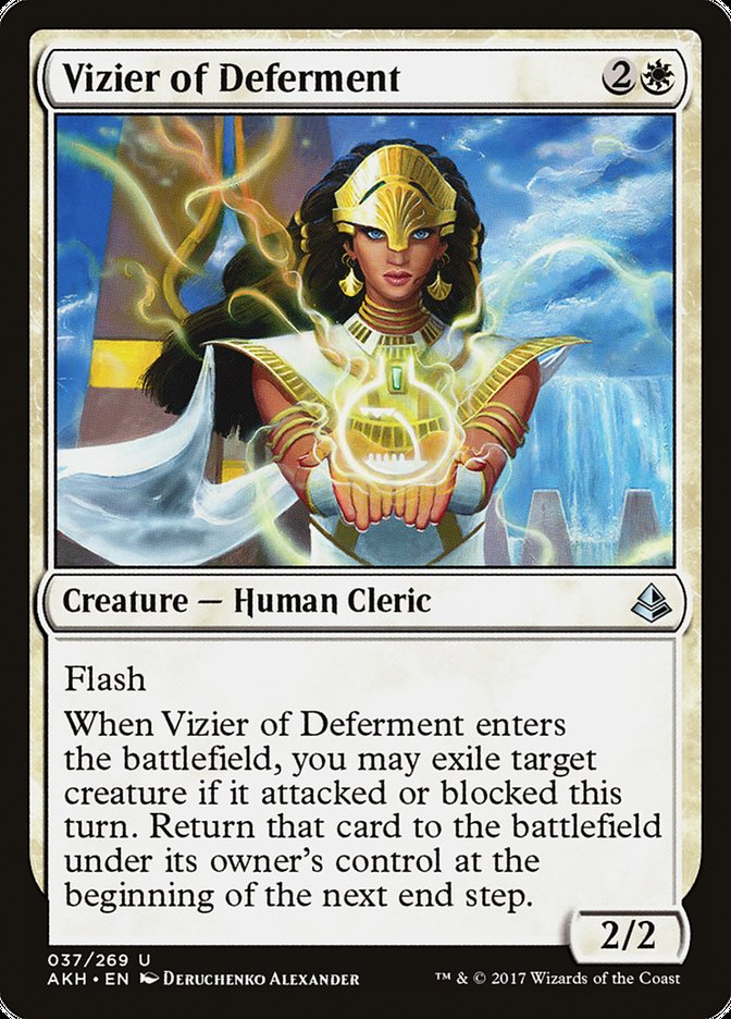 Vizier of Deferment [Amonkhet] | Deep Dive Games St. Marys