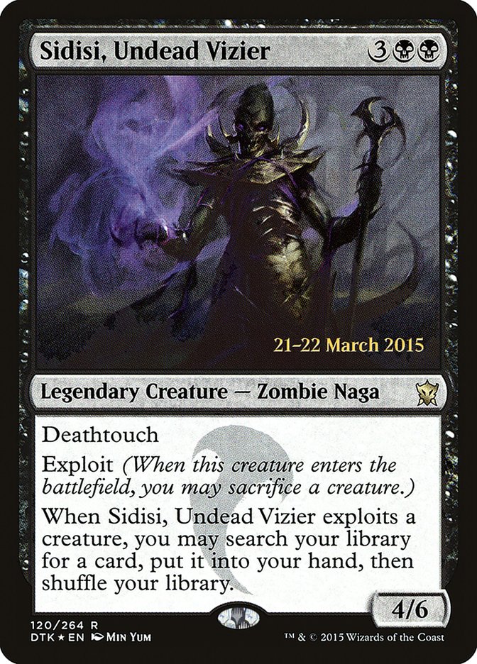 Sidisi, Undead Vizier [Dragons of Tarkir Prerelease Promos] | Deep Dive Games St. Marys