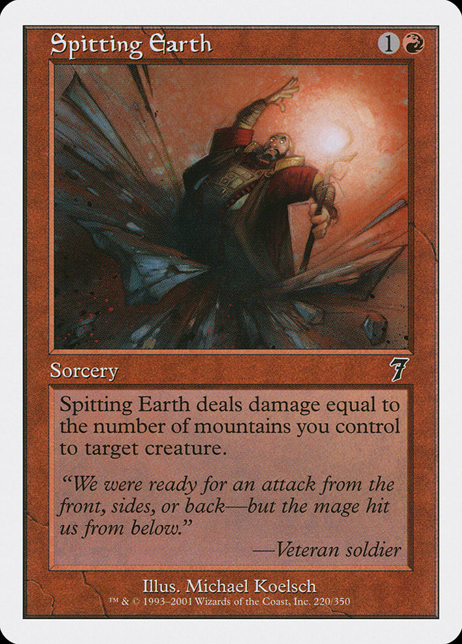 Spitting Earth [Seventh Edition] | Deep Dive Games St. Marys
