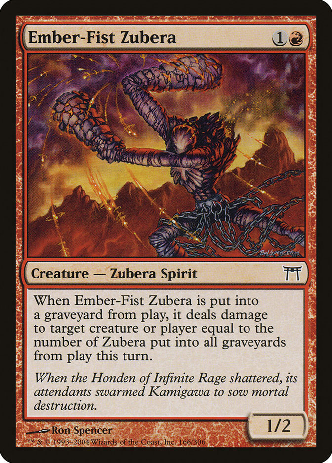 Ember-Fist Zubera [Champions of Kamigawa] | Deep Dive Games St. Marys