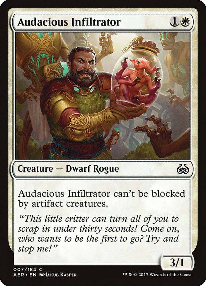 Audacious Infiltrator [Aether Revolt] | Deep Dive Games St. Marys