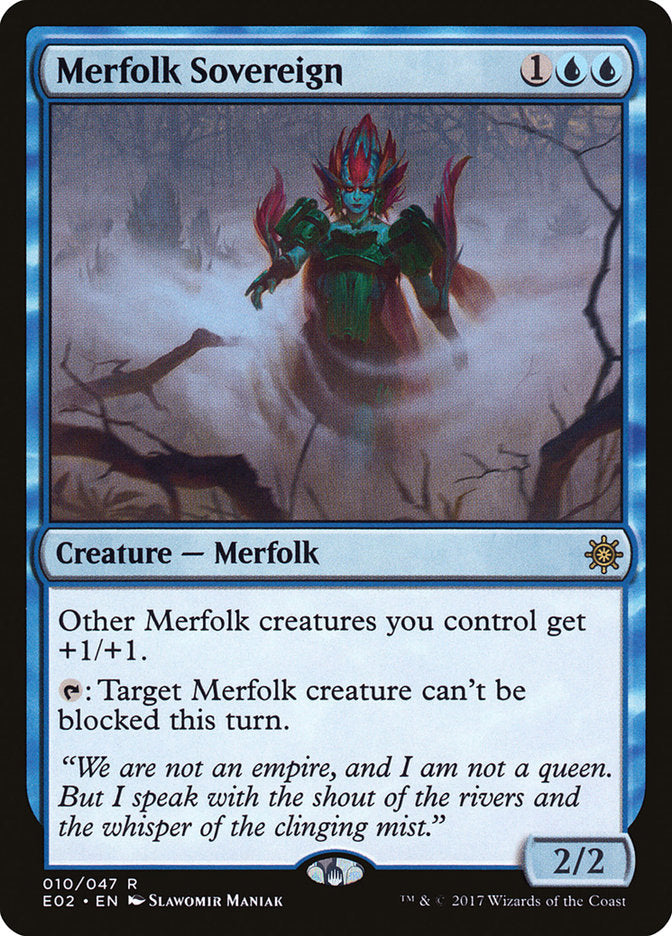 Merfolk Sovereign [Explorers of Ixalan] | Deep Dive Games St. Marys