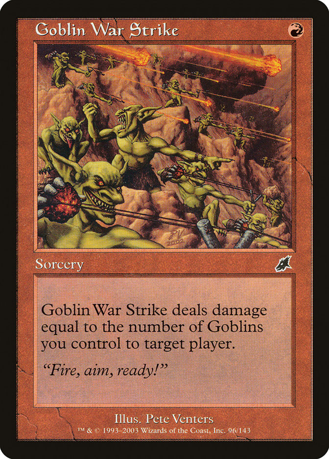 Goblin War Strike [Scourge] | Deep Dive Games St. Marys