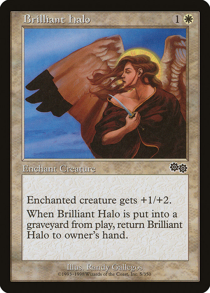 Brilliant Halo [Urza's Saga] | Deep Dive Games St. Marys
