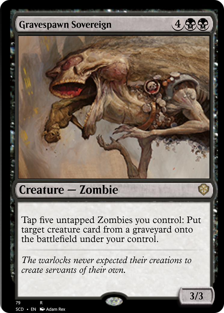 Gravespawn Sovereign [Starter Commander Decks] | Deep Dive Games St. Marys