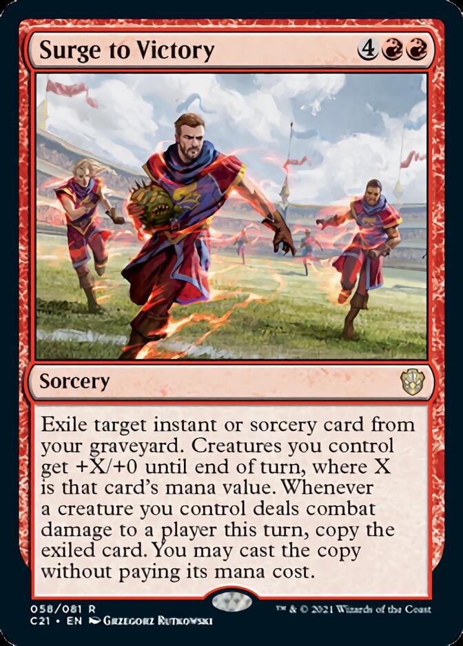 Surge to Victory [Commander 2021] | Deep Dive Games St. Marys