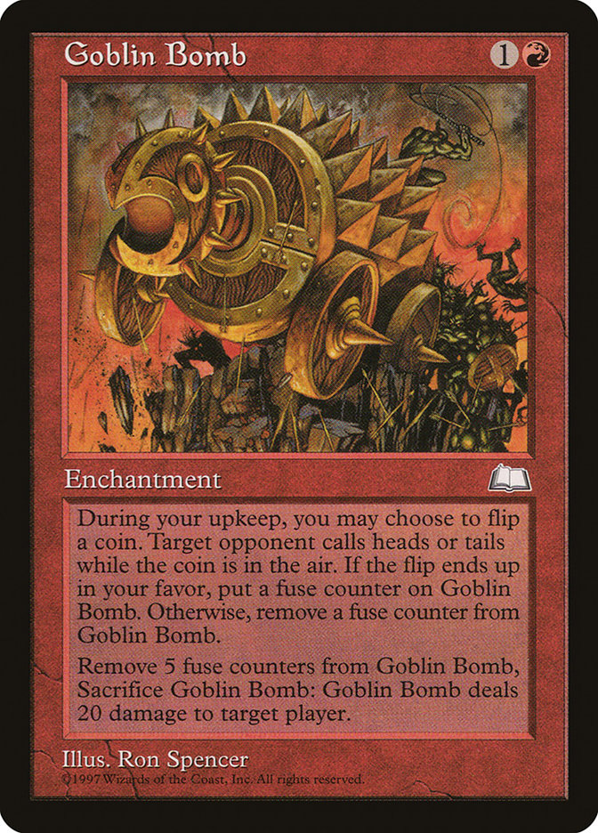 Goblin Bomb [Weatherlight] | Deep Dive Games St. Marys