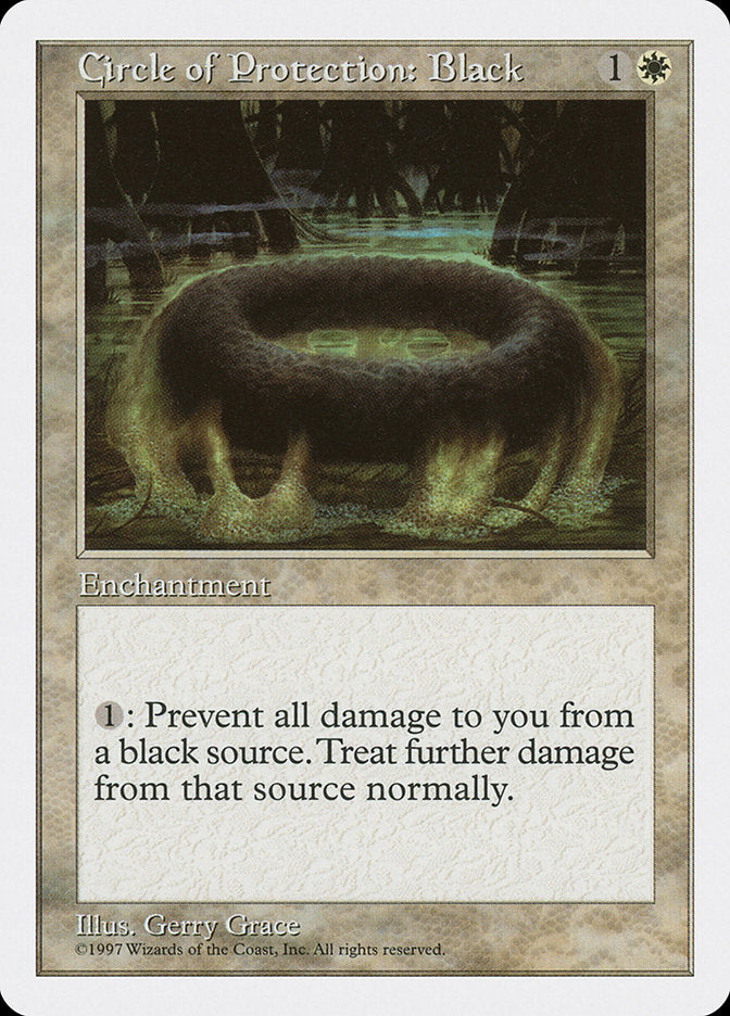 Circle of Protection: Black [Fifth Edition] | Deep Dive Games St. Marys