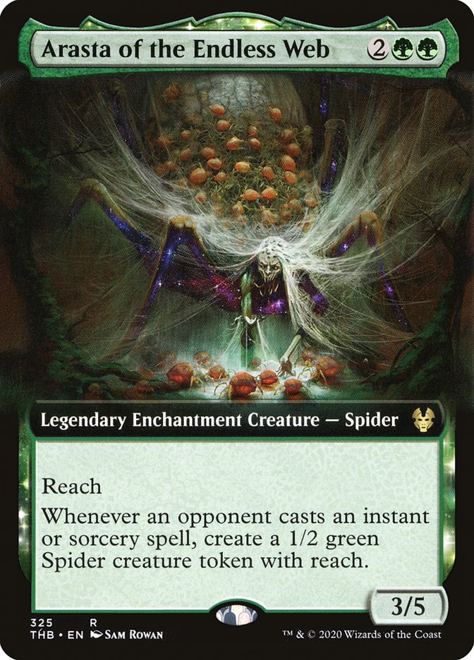 Arasta of the Endless Web (Extended Art) [Theros Beyond Death] | Deep Dive Games St. Marys