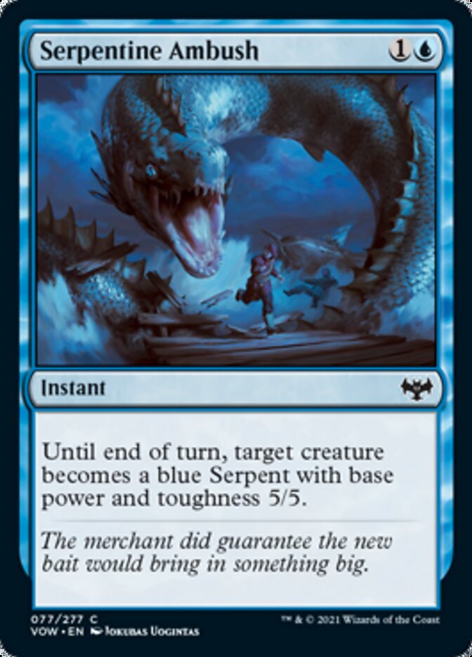 Serpentine Ambush [Innistrad: Crimson Vow] | Deep Dive Games St. Marys