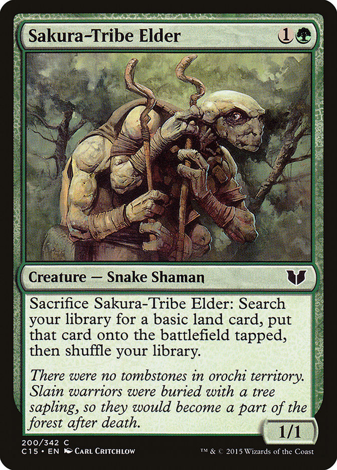 Sakura-Tribe Elder [Commander 2015] | Deep Dive Games St. Marys