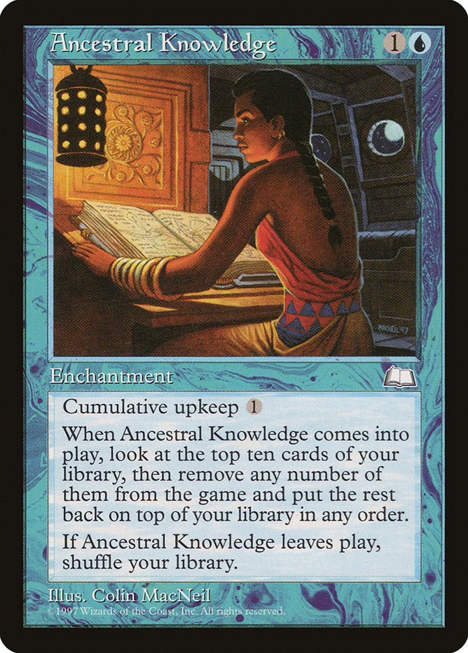 Ancestral Knowledge [Weatherlight] | Deep Dive Games St. Marys