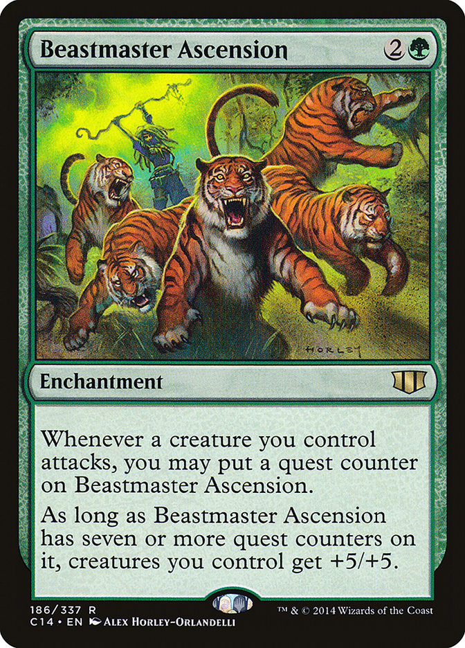 Beastmaster Ascension [Commander 2014] | Deep Dive Games St. Marys